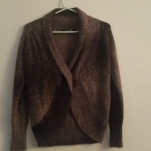 Black and grey cardigan